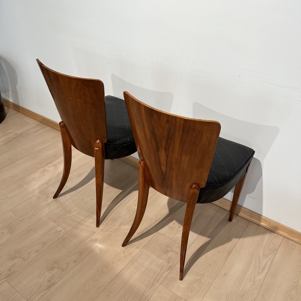 Paar Halabala Stühle Nussbaum H-21412