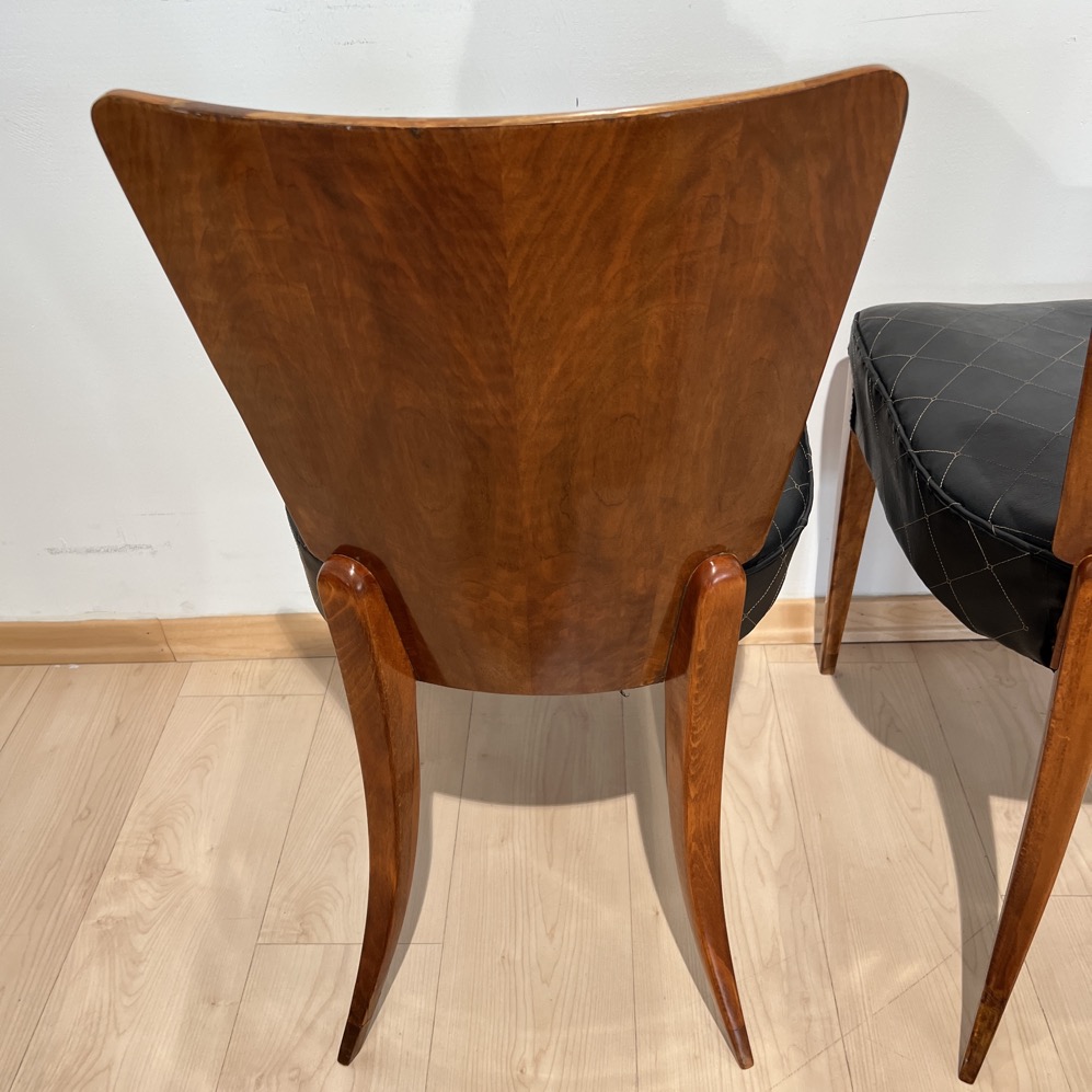 Paar Halabala Stühle Nussbaum H-21416