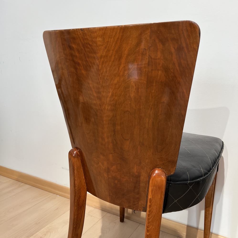 Paar Halabala Stühle Nussbaum H-21417