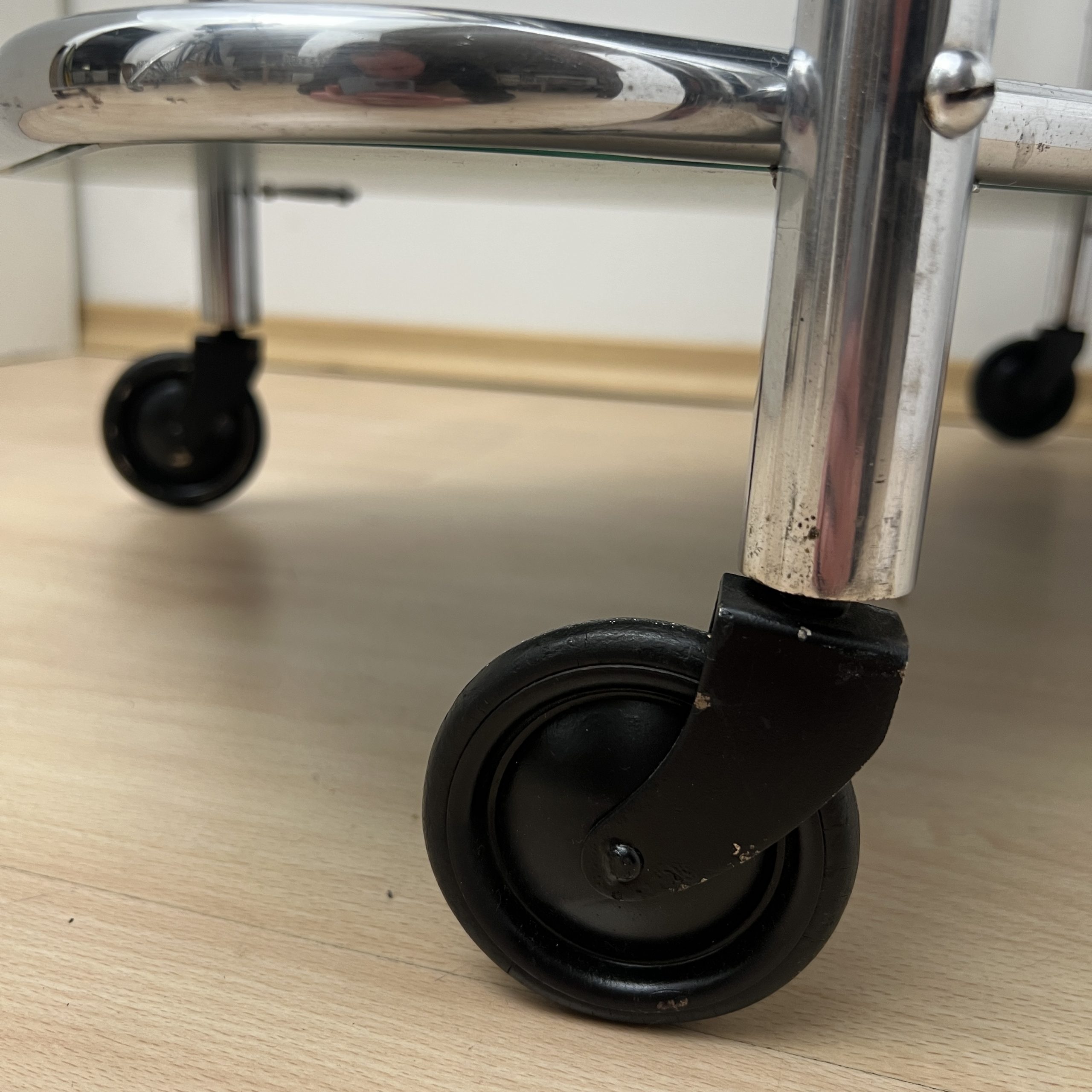 Art Deco Chrom Servierwagen, Robert Mallet-Stevens.20