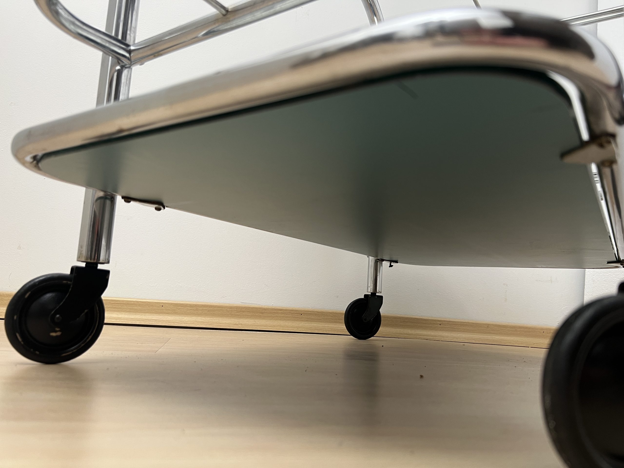 Art Deco Chrom Servierwagen, Robert Mallet-Stevens.21