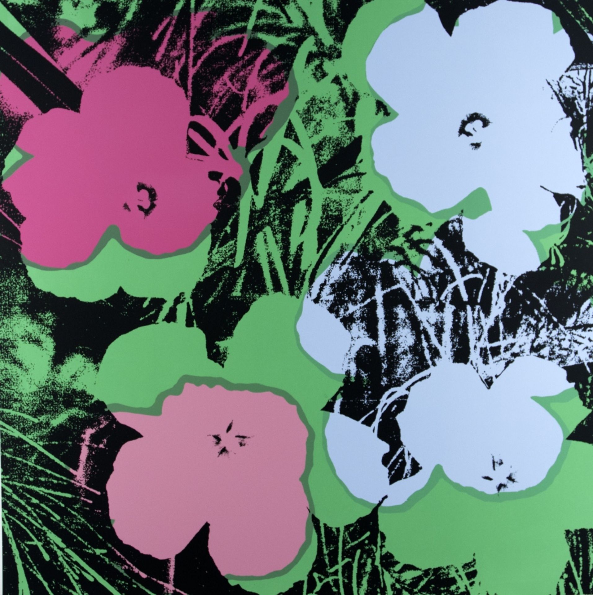 Andy Warhol, Flowers, Sunday B. Morning, Black Stamp10