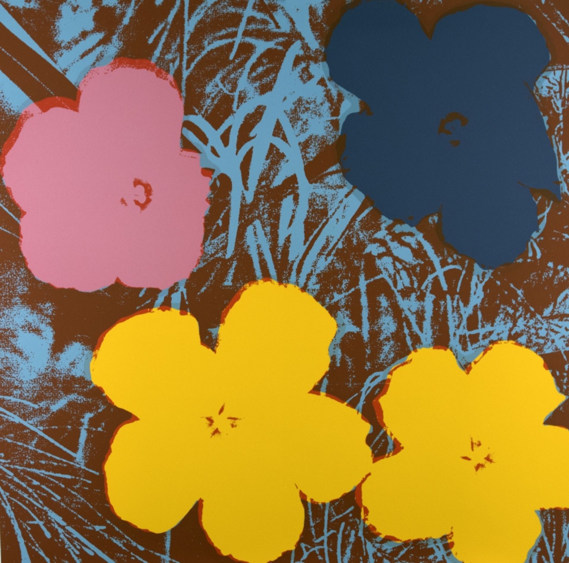 Andy Warhol, Flowers, Sunday B. Morning, Black Stamp11