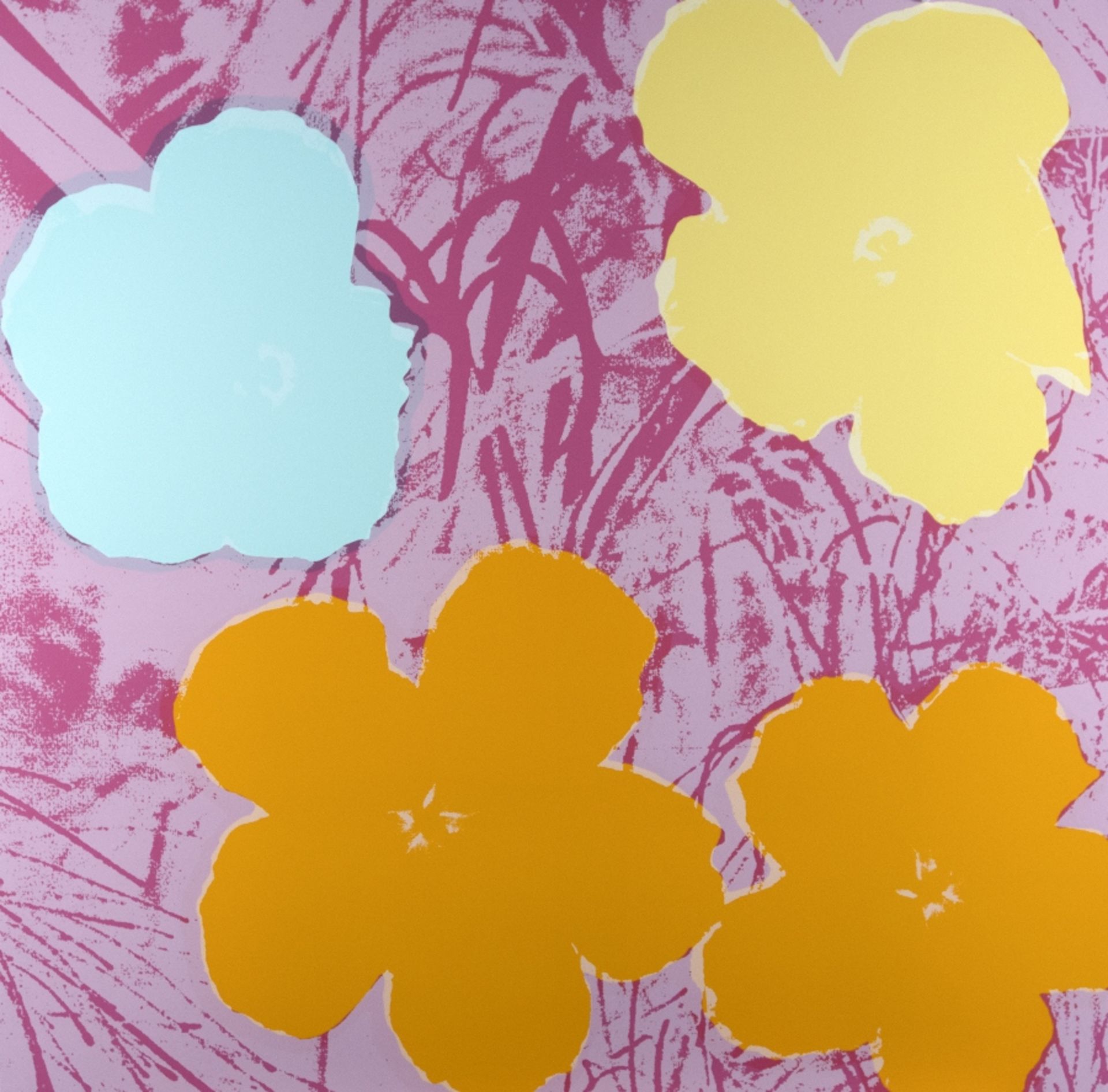 Andy Warhol, Flowers, Sunday B. Morning, Black Stamp2