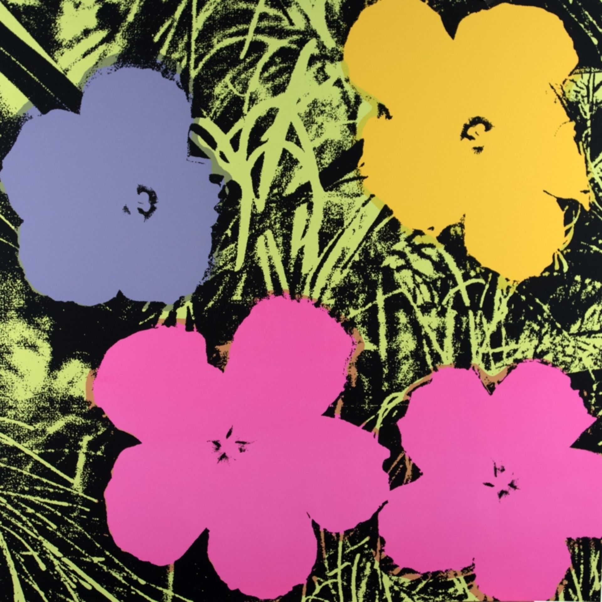 Andy Warhol, Flowers, Sunday B. Morning, Black Stamp5