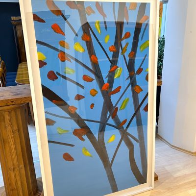 Alex Katz, 2023 - Autumn 4 gerahmt