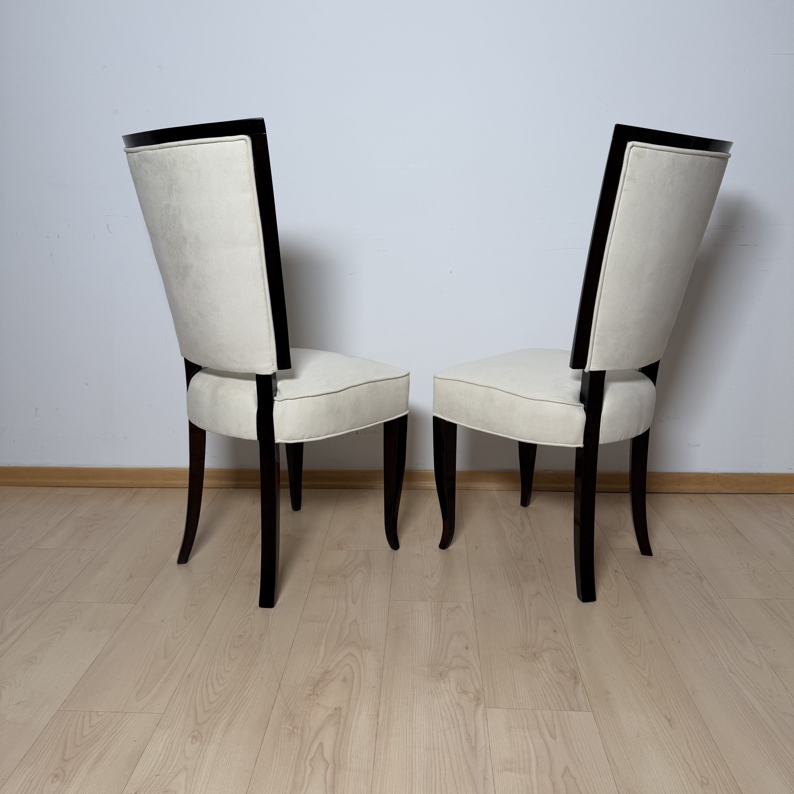 Art Deco Dining room Set in Macassar Ebony, Paris.13