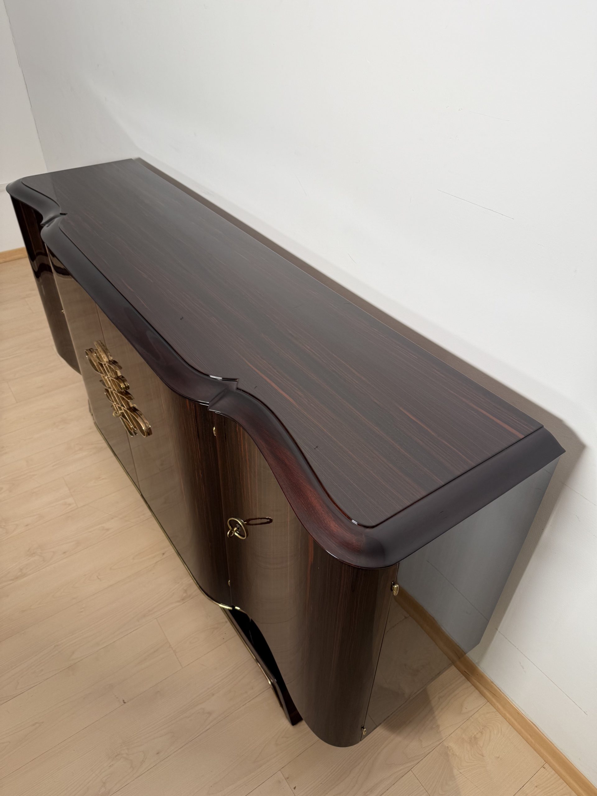 Art Deco Sideboard Makassar, Paris um 1930.11
