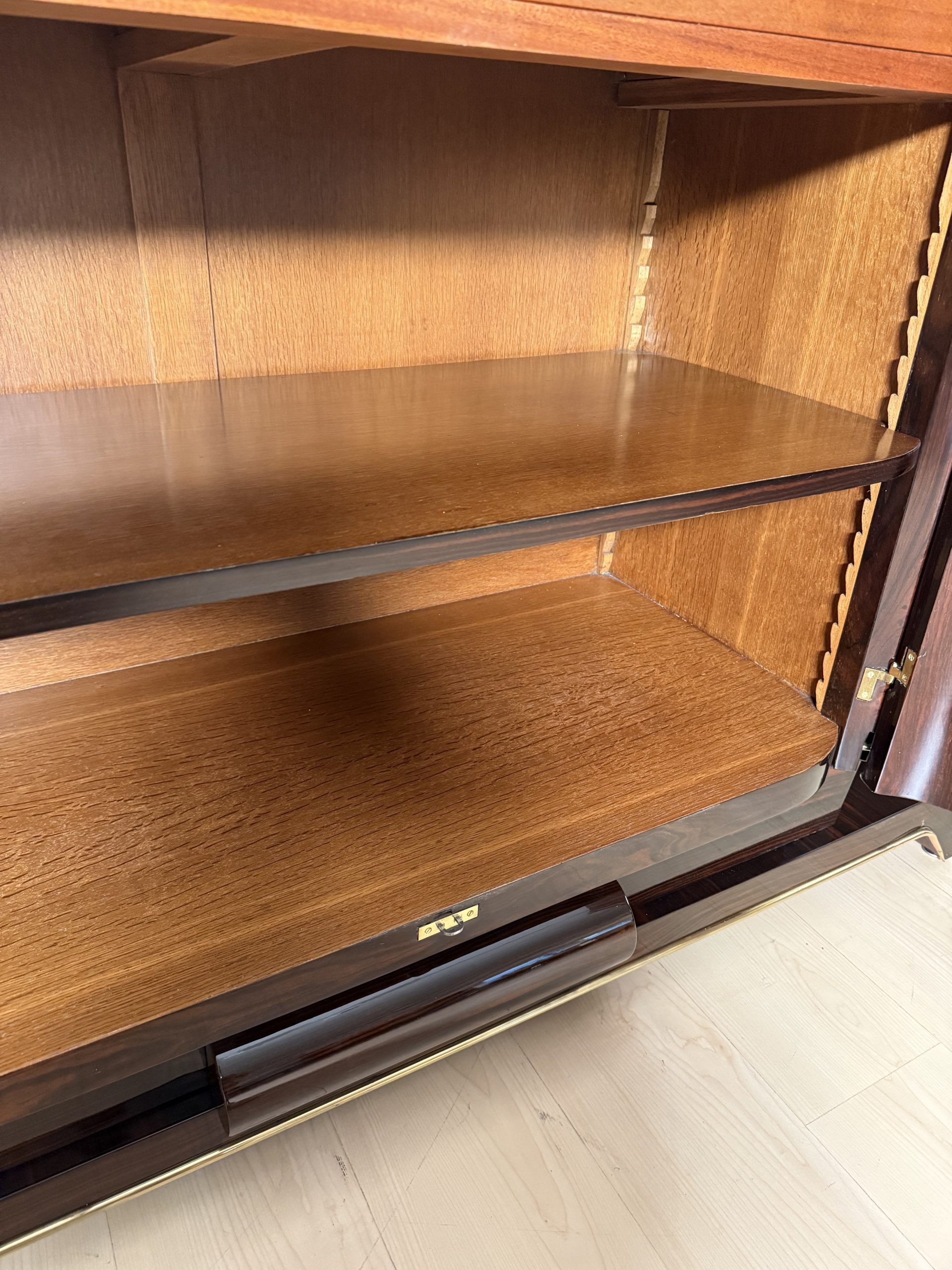 Art Deco Sideboard Makassar, Paris um 1930.15