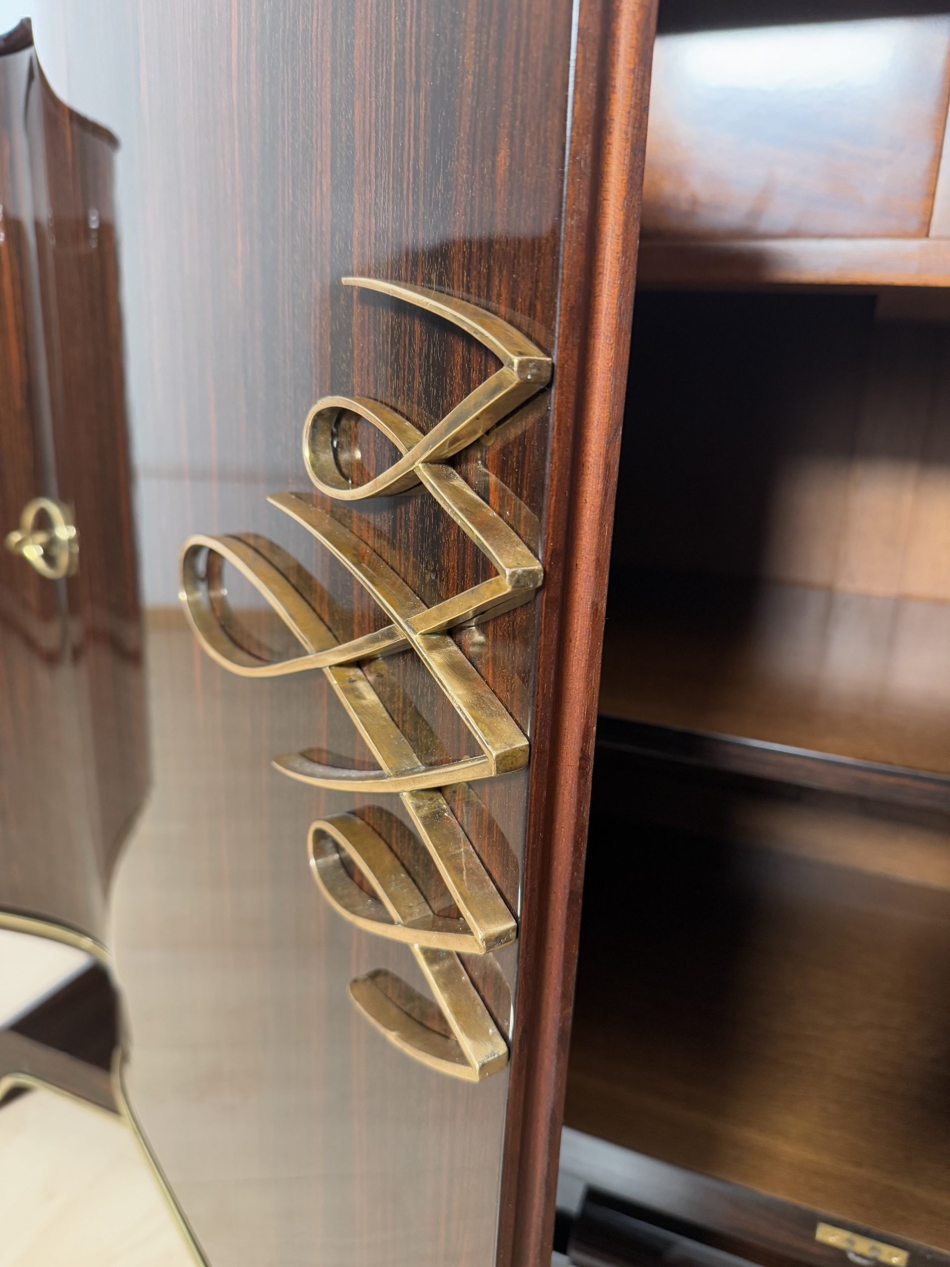 Art Deco Sideboard Makassar, Paris um 1930.19