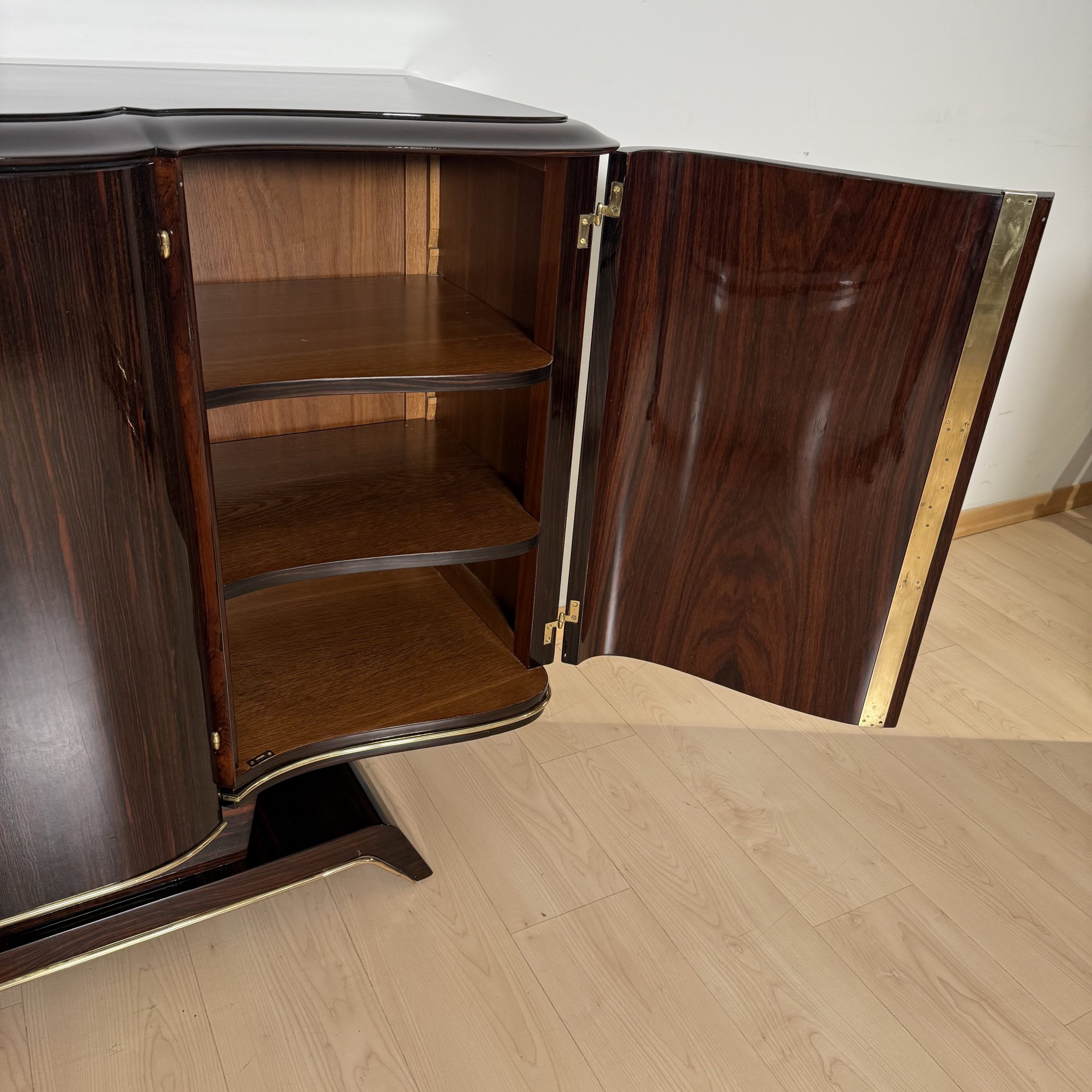 Art Deco Sideboard Makassar, Paris um 1930.6