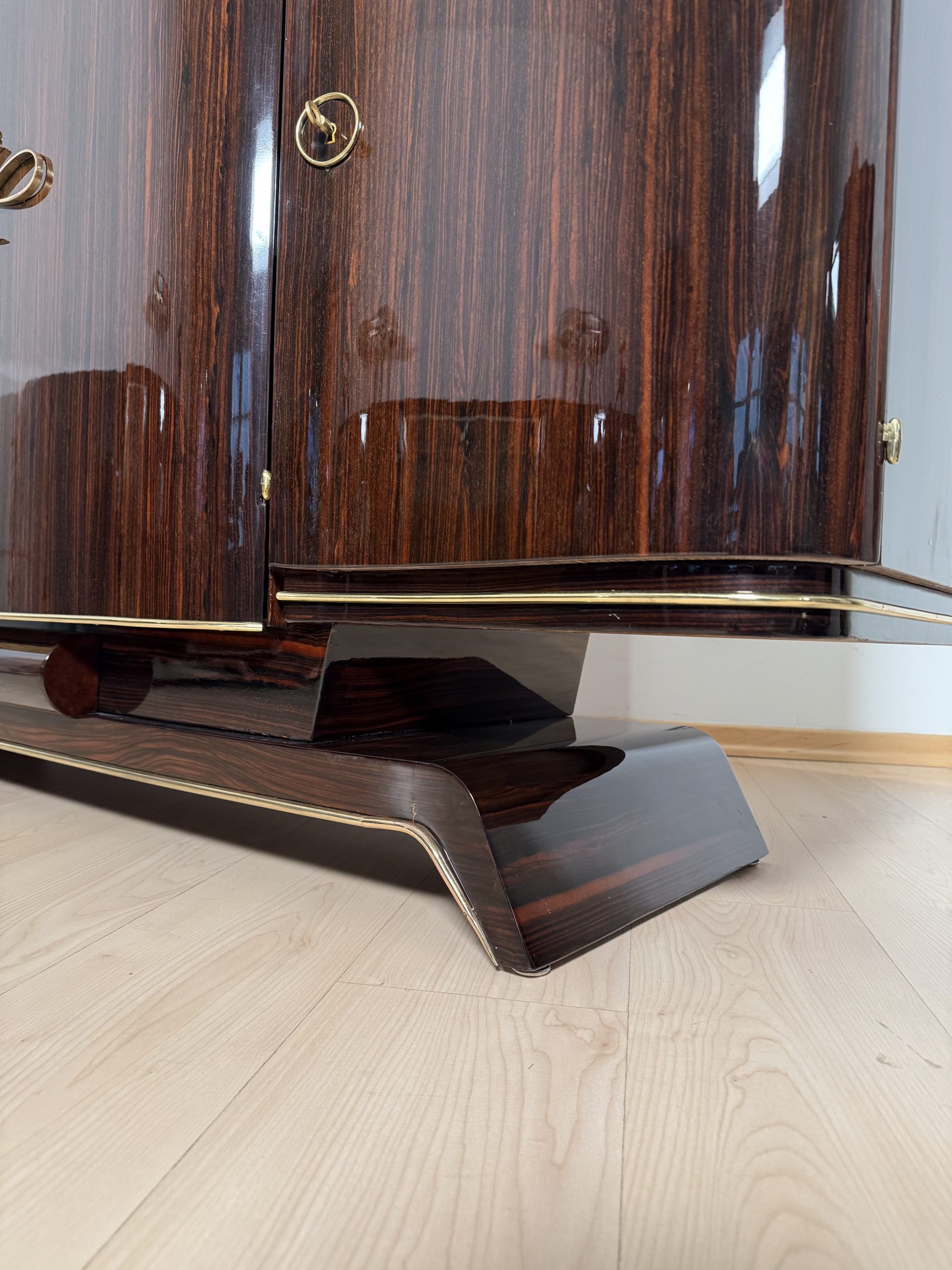Art Deco Sideboard Makassar, Paris um 1930.9