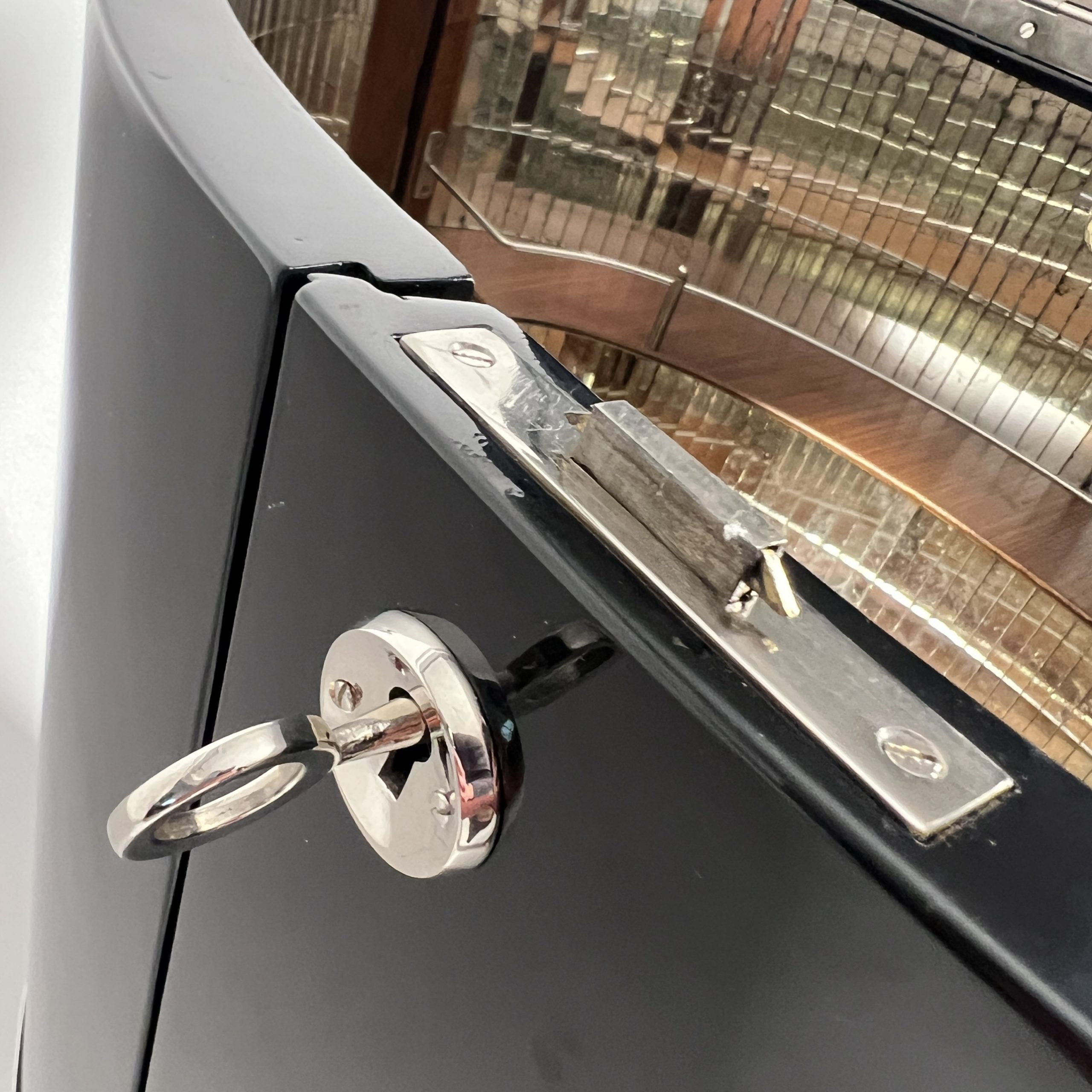 Art Deco Barwagen Schwarzlack.19