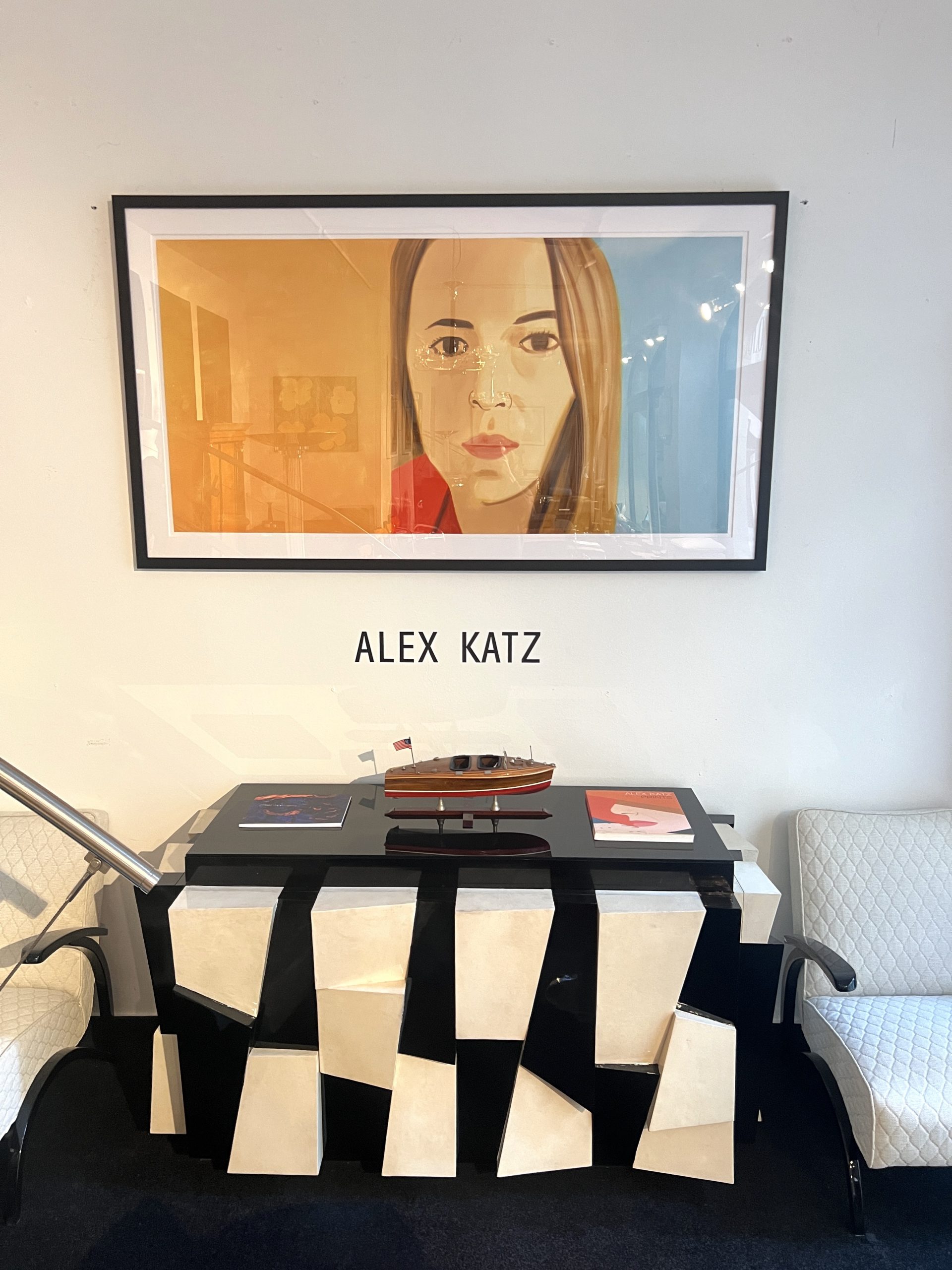 Alex Katz - Elizabeth, gerahmt