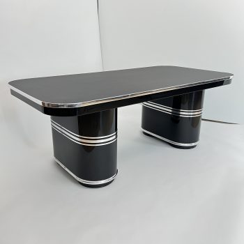 Mauser-Werke Schreibtisch, New York, Schwarzlack