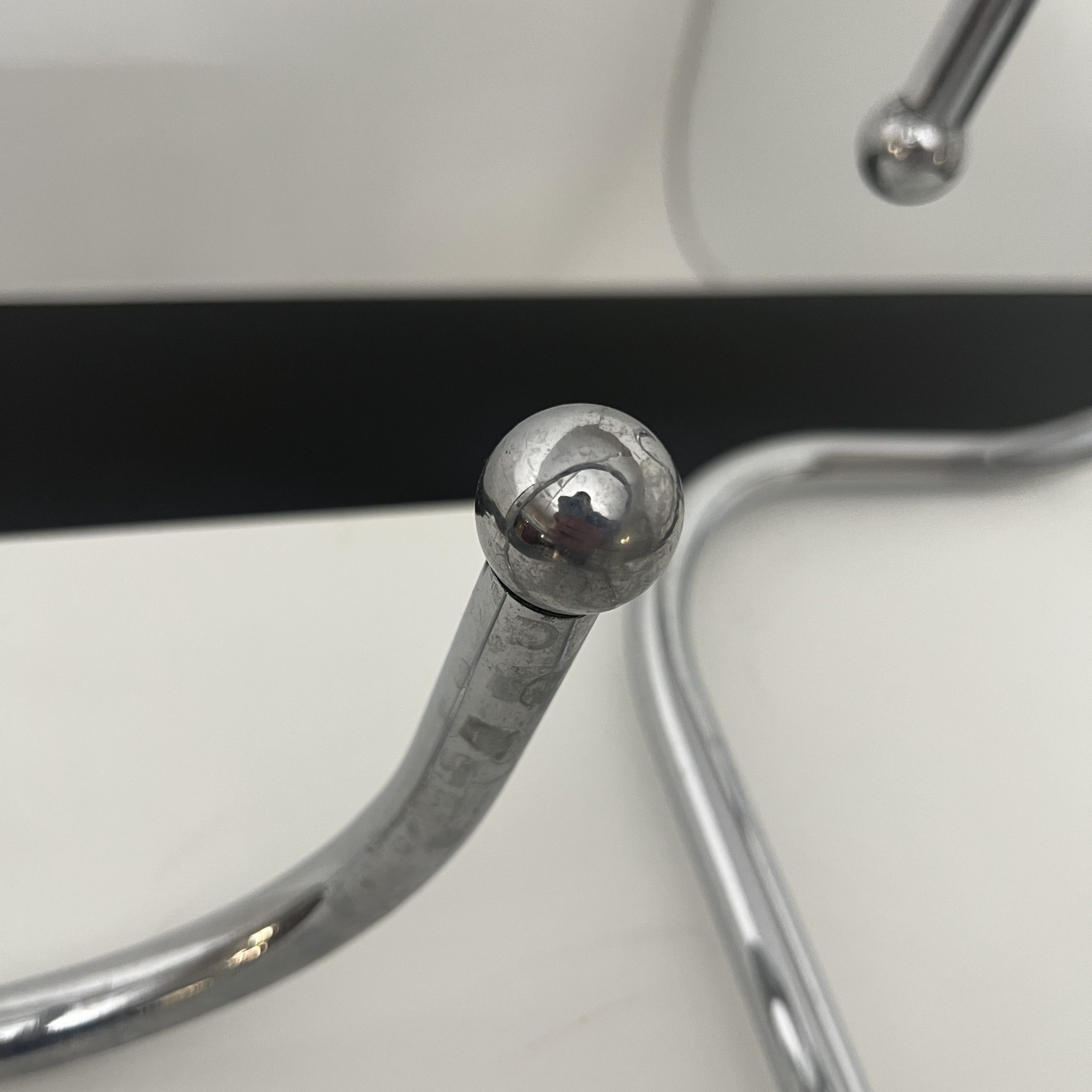 Art Deco SChirmständer in Verchromten Stahlrohr11