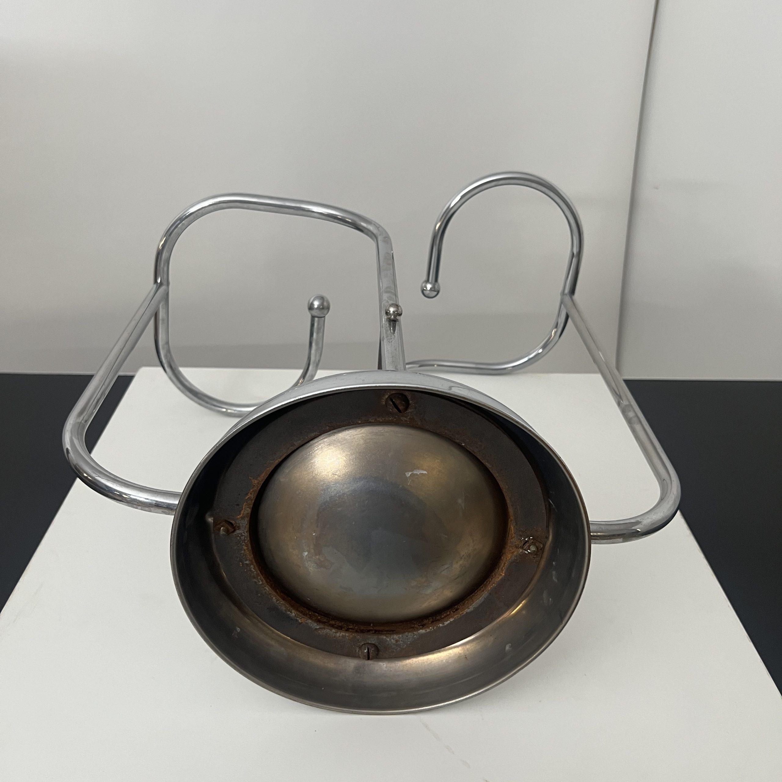 Art Deco SChirmständer in Verchromten Stahlrohr9