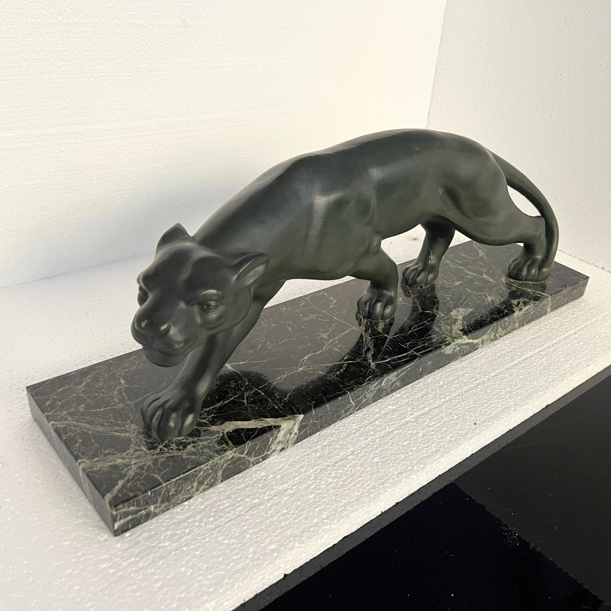 Art Deco Secondo Bronze Panther.5