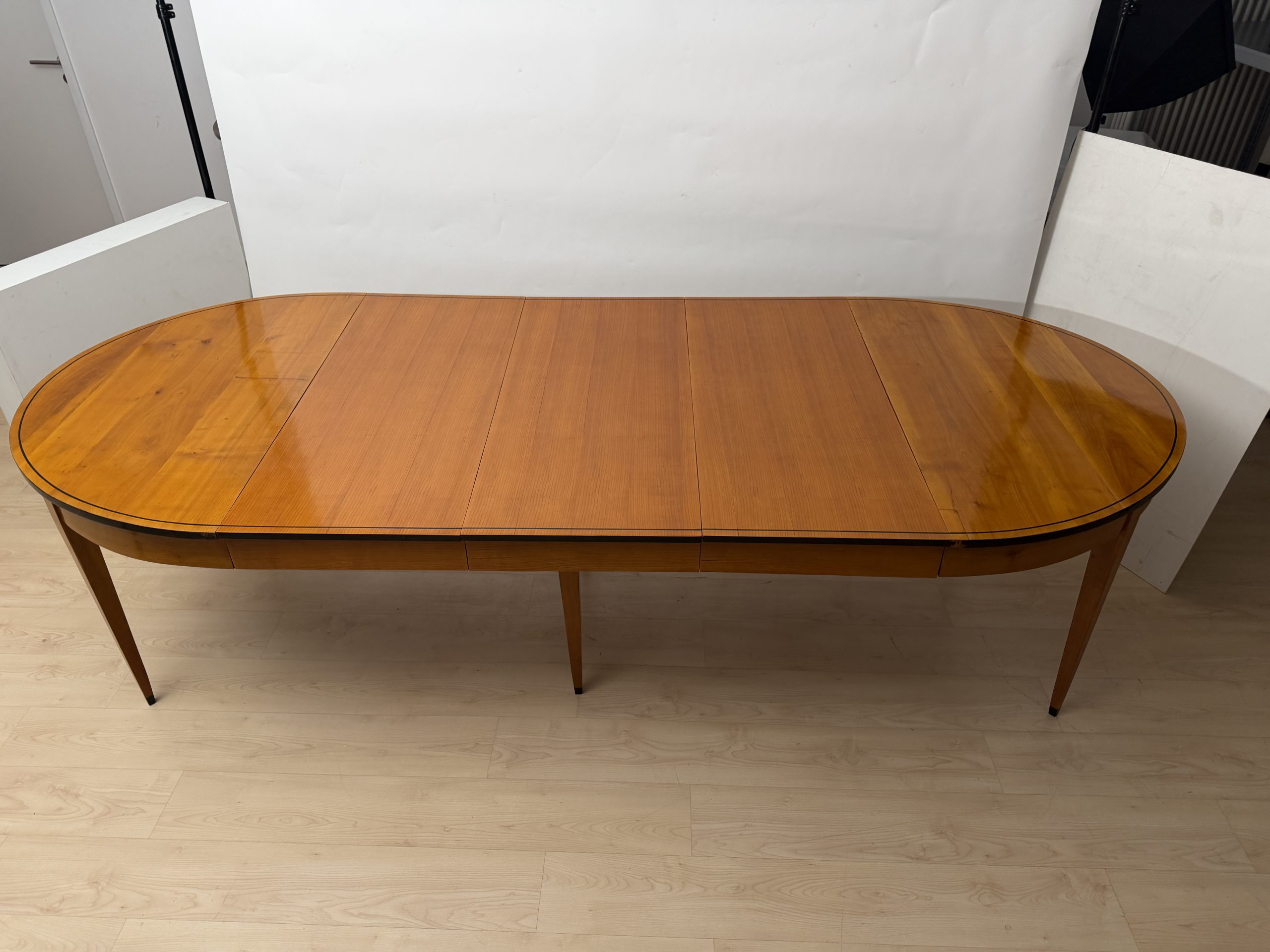 Biedermeier Ausziehtisch, Kirschbaum