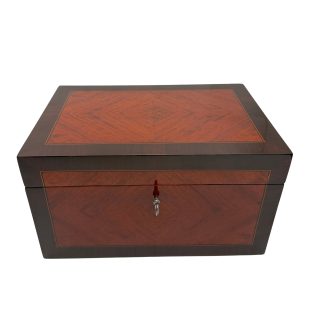 Biedermeier Schatulle, Palisander, Frankreich um 1840