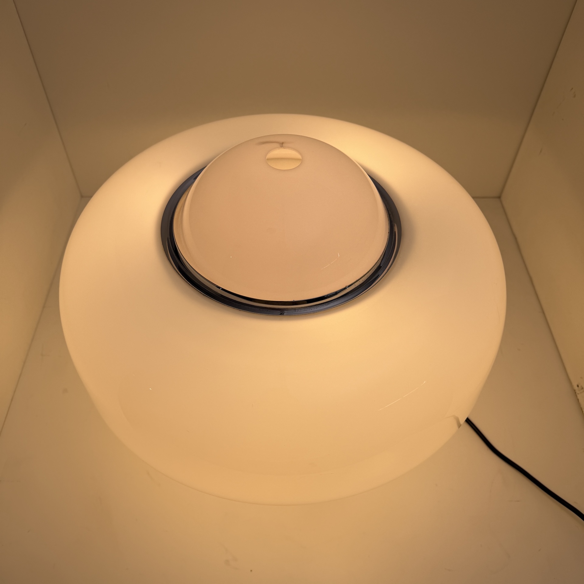DE-LA-112 Space Age table lamp Brumbury, Luigi Massoni for Guzzini, acrylic, Italy, 1970s - Image 16