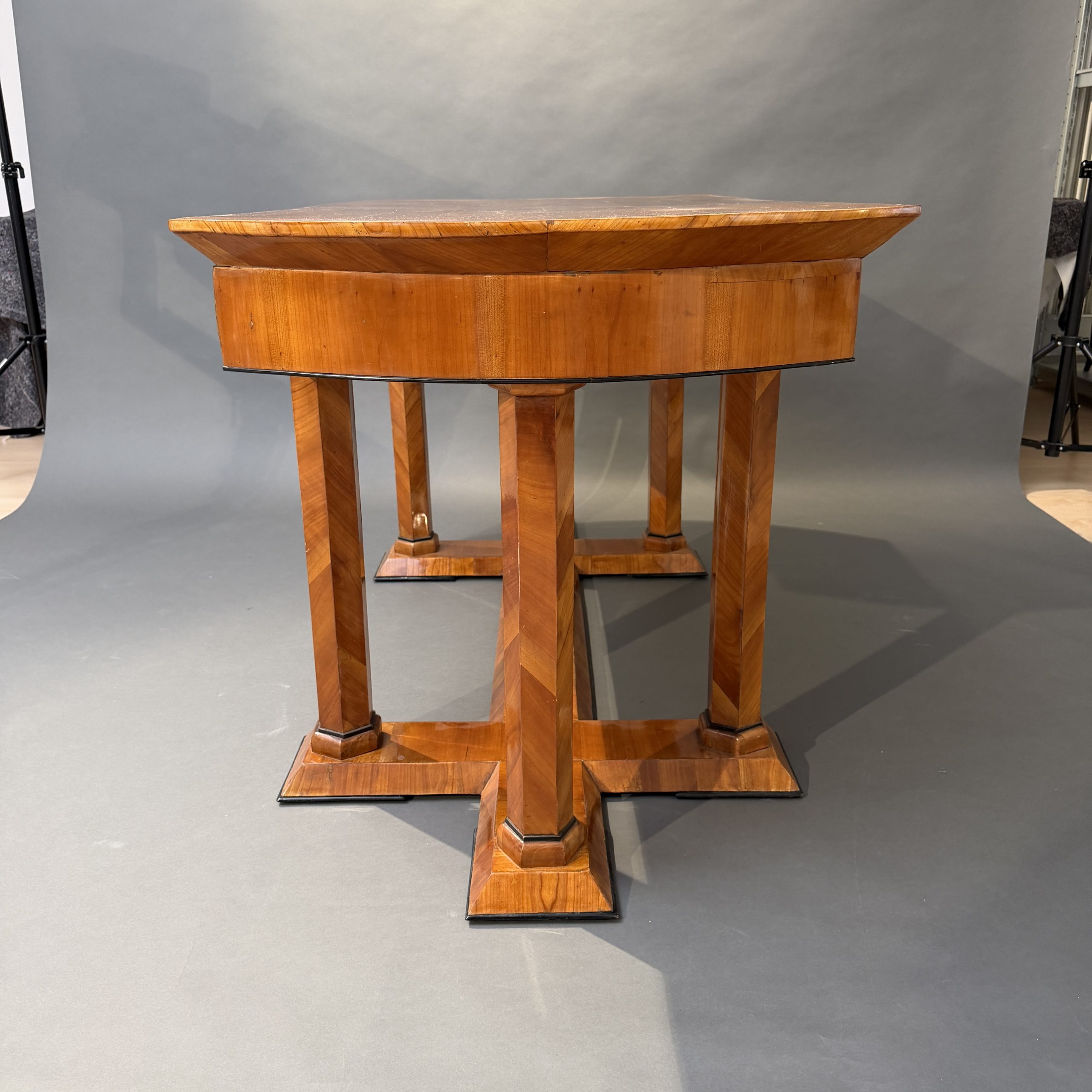 Biedermeier Schreibtisch Kirschbaum