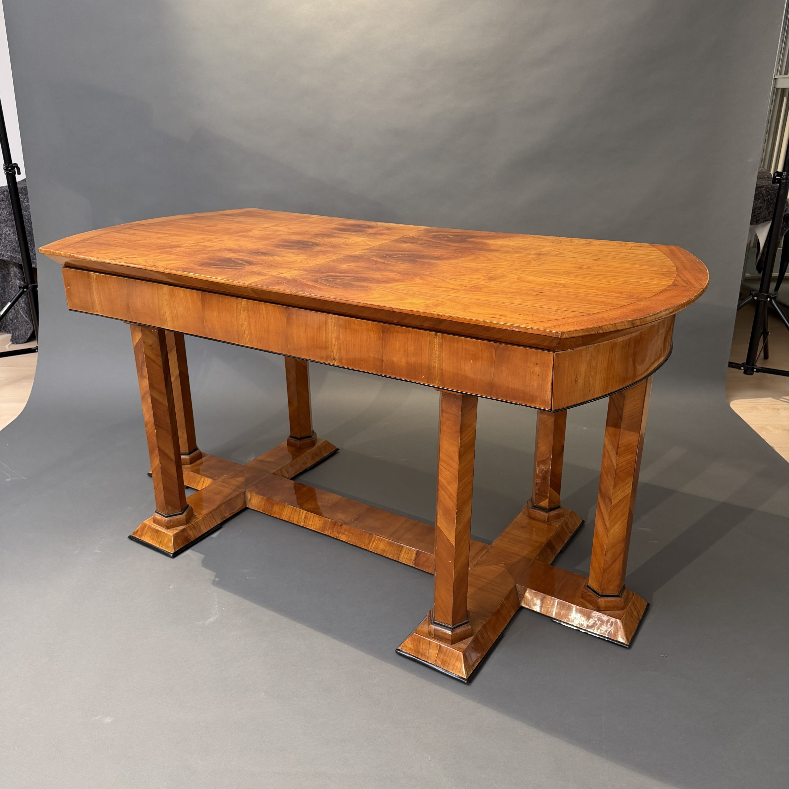 Biedermeier Schreibtisch Kirschbaum