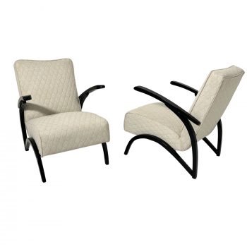 Jindrich Halabala Art Deco Lounge Chair