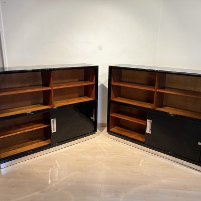 Bauhaus Büroschränke, Schwarzlack