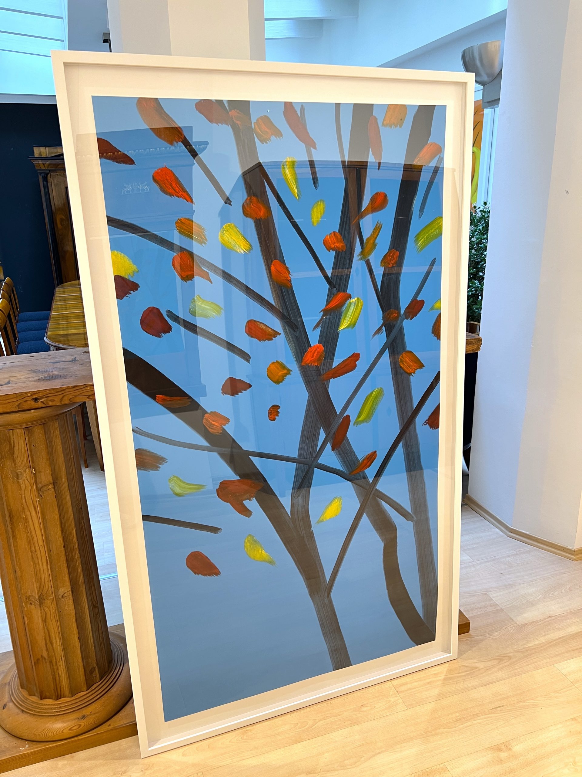 Alex Katz, 2023 - Autumn 4 gerahmt