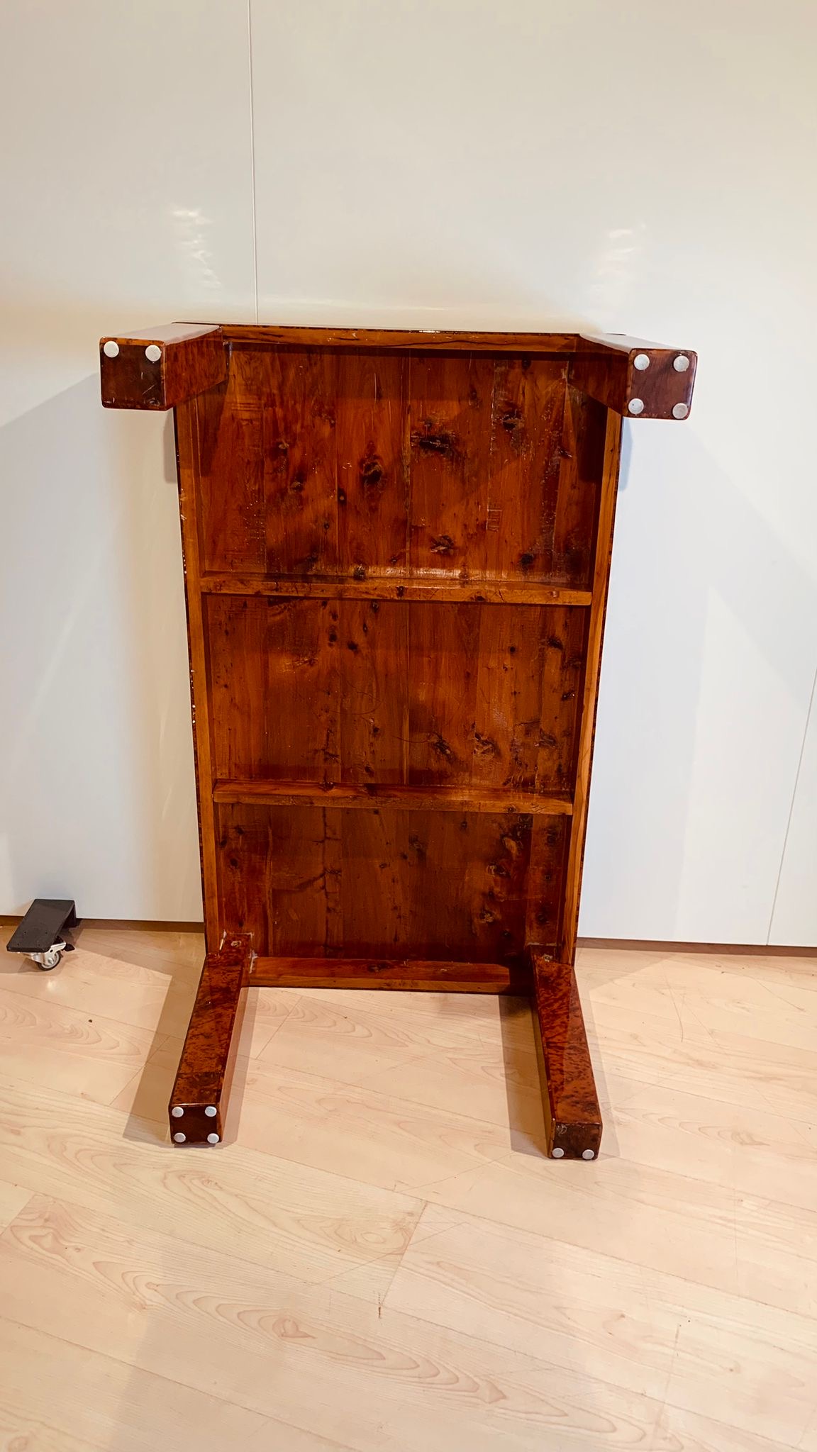 Art Deco Sofatisch, Wurzelholz.4