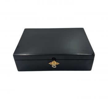 Biedermeier Schatulle, Ahorn, ebonisiert3