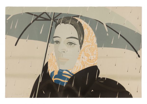 Alex Katz, 1979/80 - Blue Umbrella