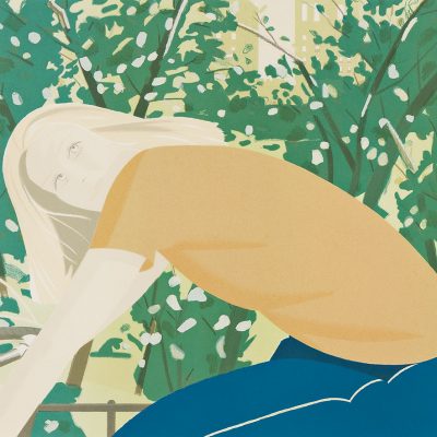 Alex Katz, 1982 - Bicycle Rider