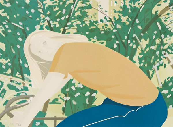 Alex Katz, 1982 - Bicycle Rider
