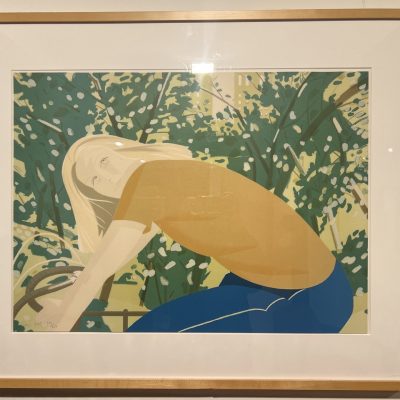 Alex Katz, 1983 - Bicycle Rider
