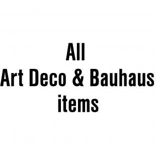 All Art Deco & Bauhaus