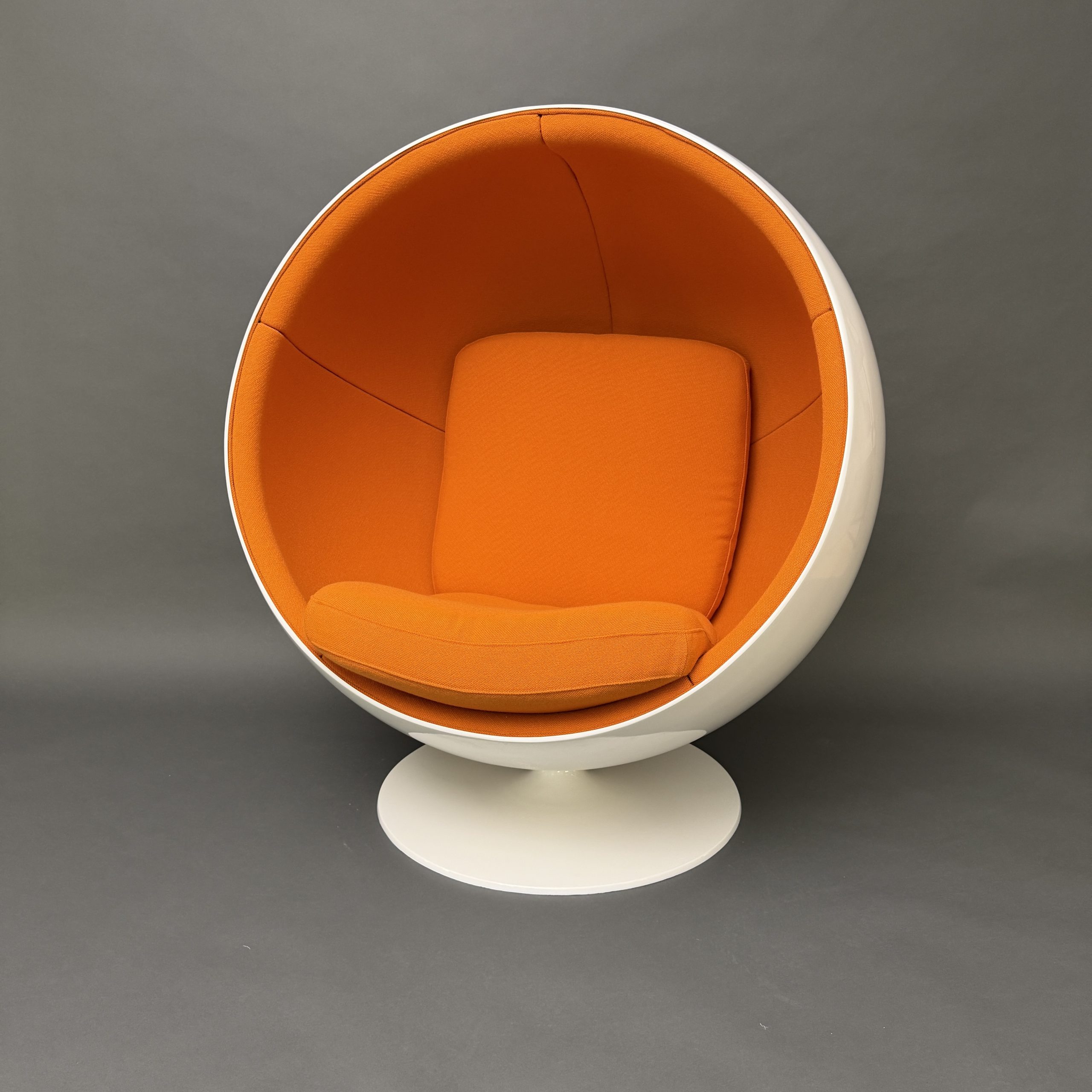 Asko Eero Aarnio Ball Chair Orange.11 Asko Ball Chair von Eero Aarnio, 1963 in Orange